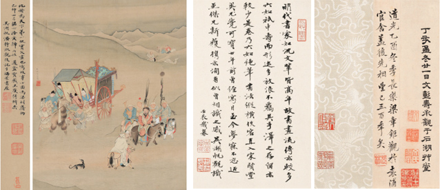 中国古美術・吴湖帆印款・純手描き・宣紙・書道品・珍品画・肉筆・文房